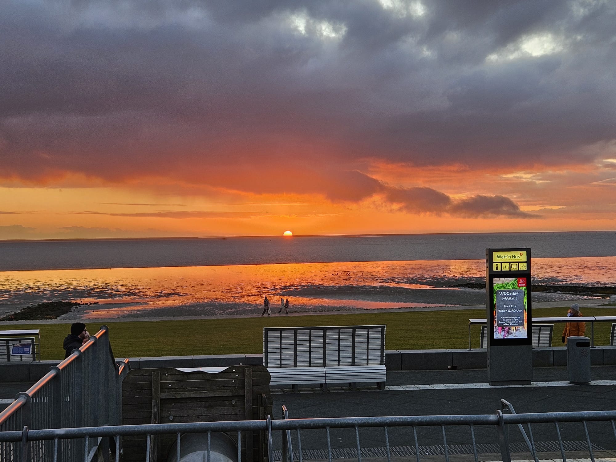 Strand bei Büsum an der Nordsee